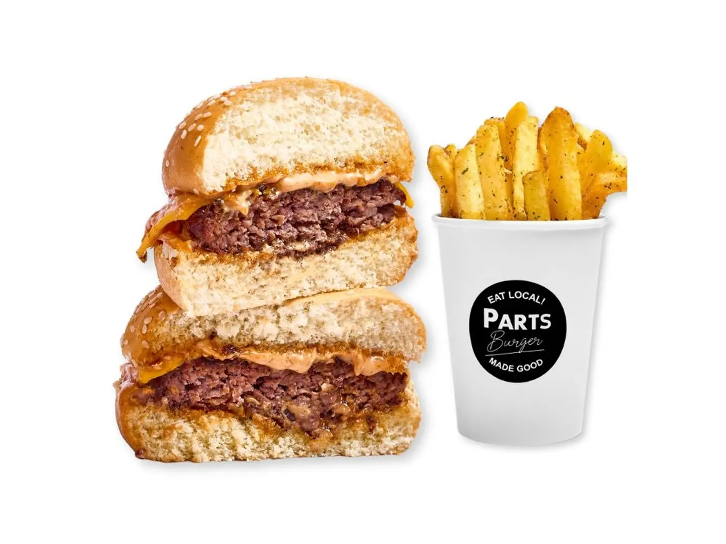 Single Beef. French Fries.