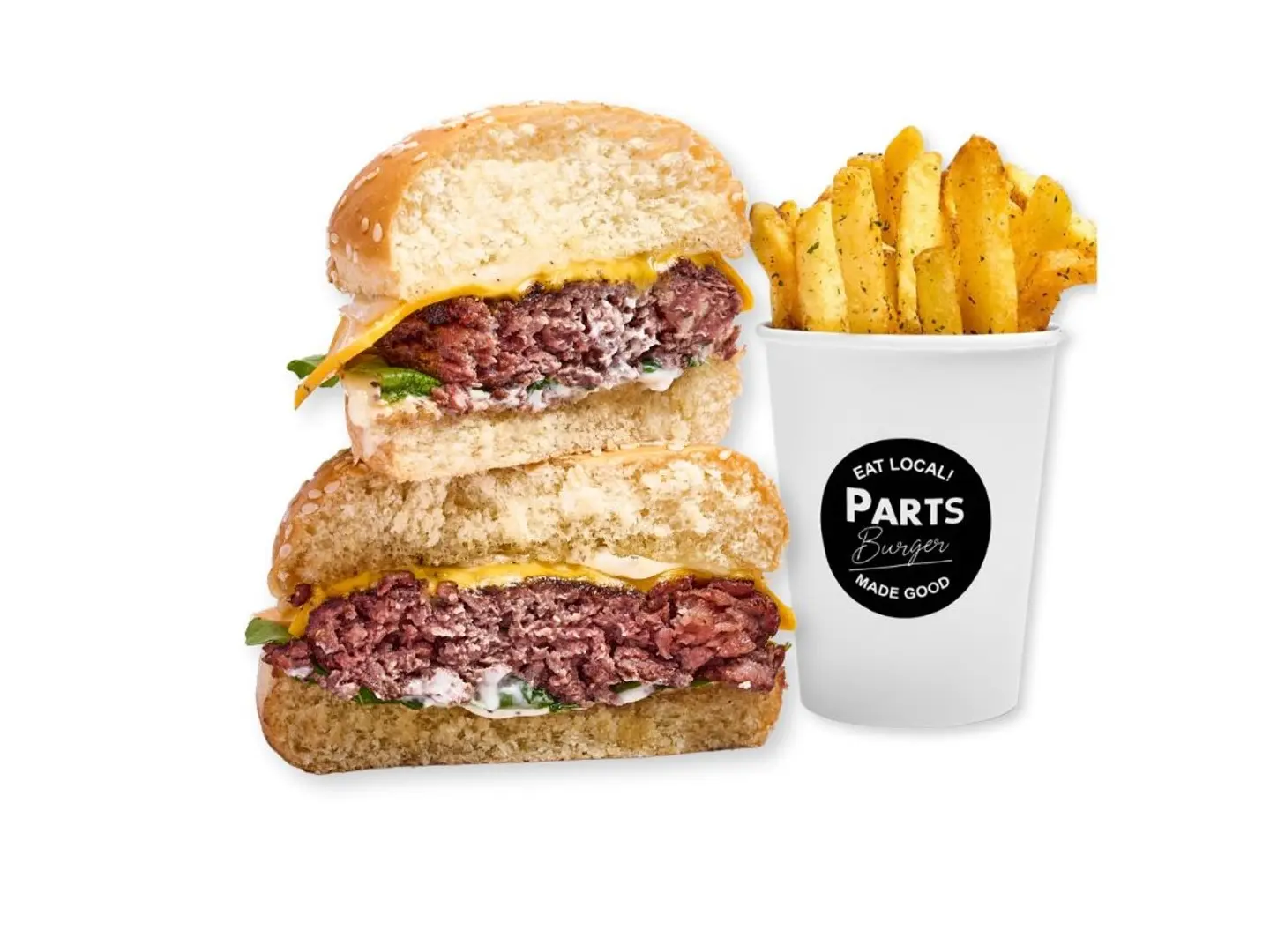 Single Truffle Beef. French Fries.