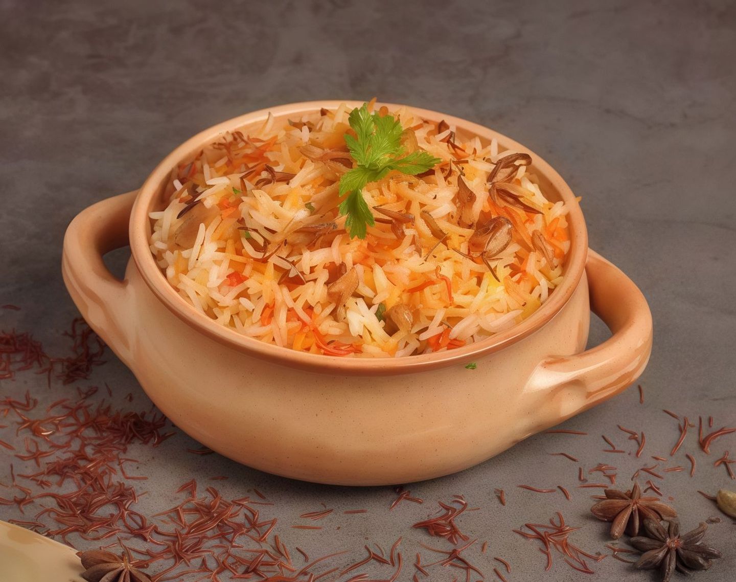 أرز بالزعفران
