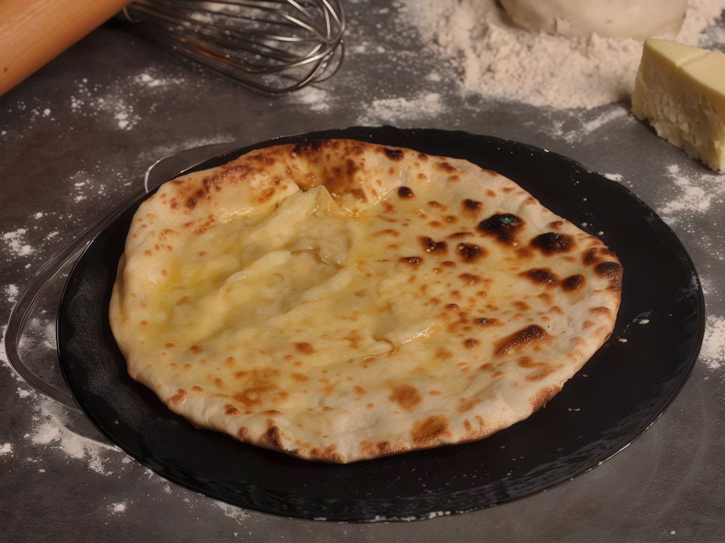 خبز بالزبدة