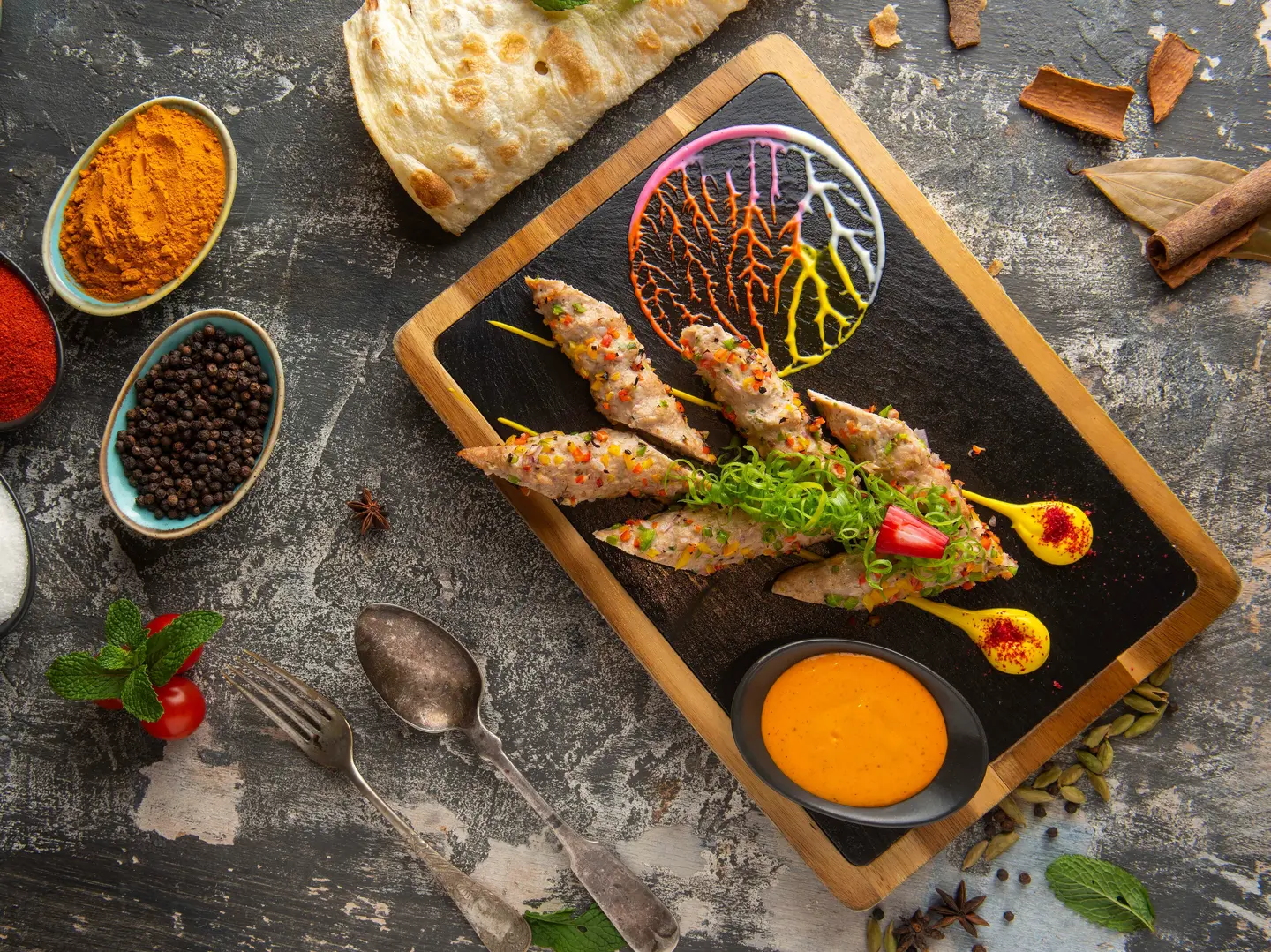 Gulafi Chicken Sheek Kebab