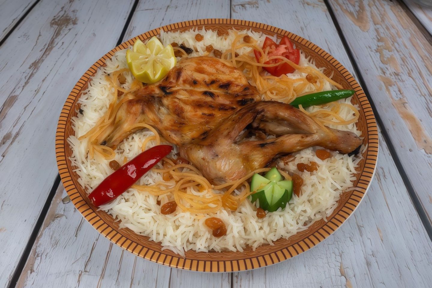 Half A Chicken Madbi