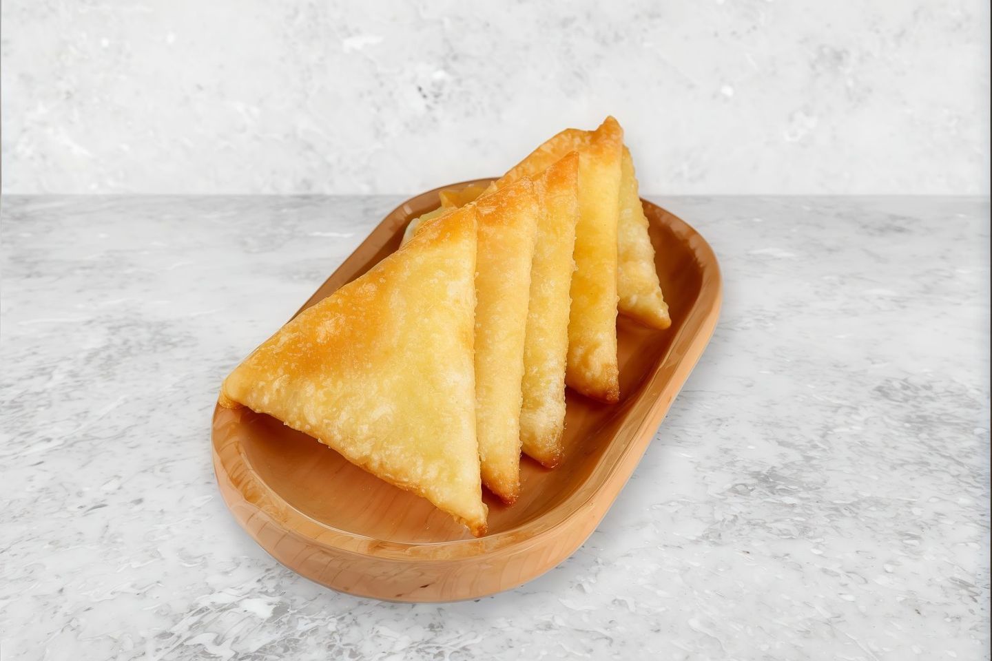 طبق سمبوسة جبن خمس حبات