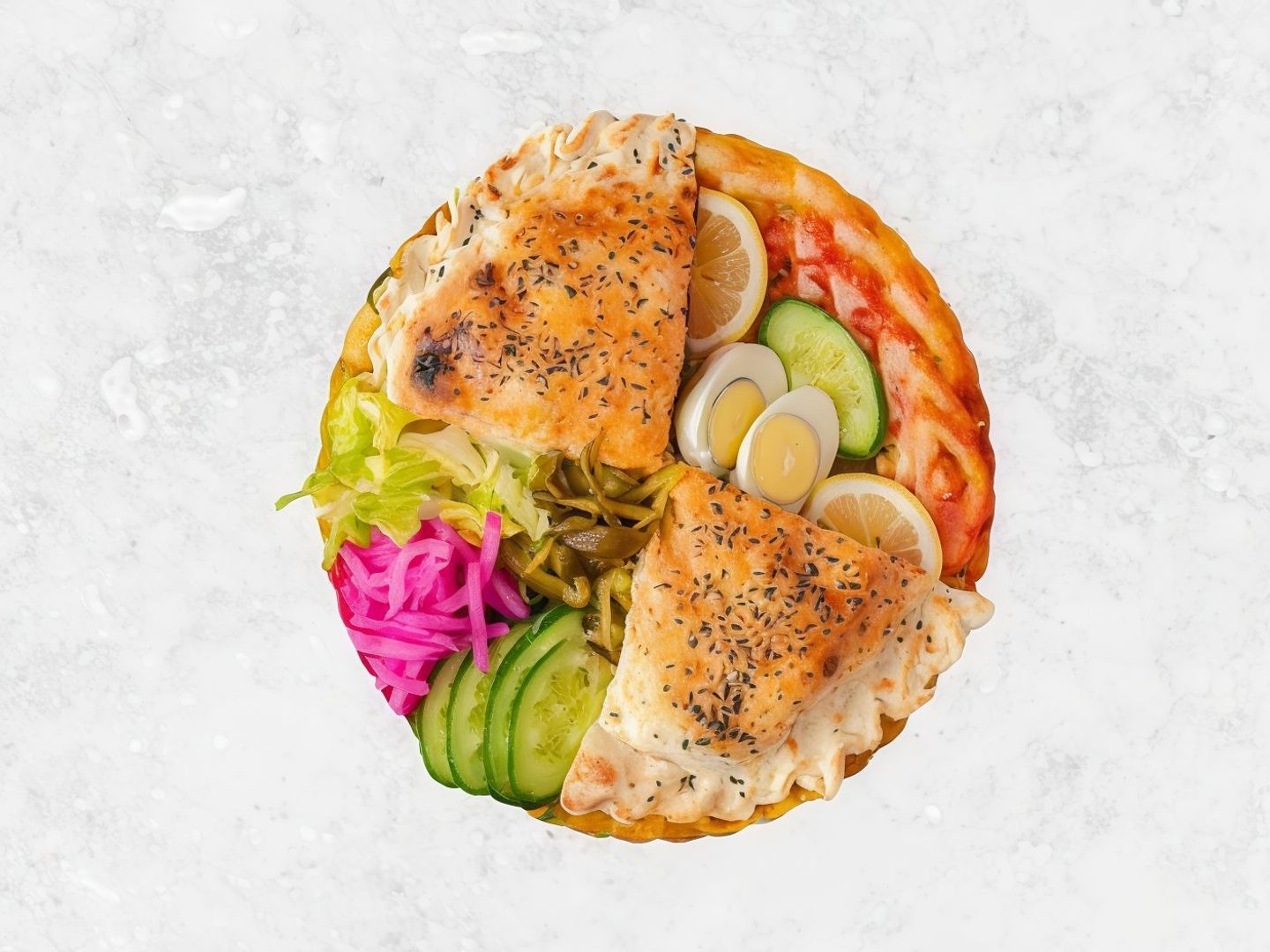 Special Falafel Pie