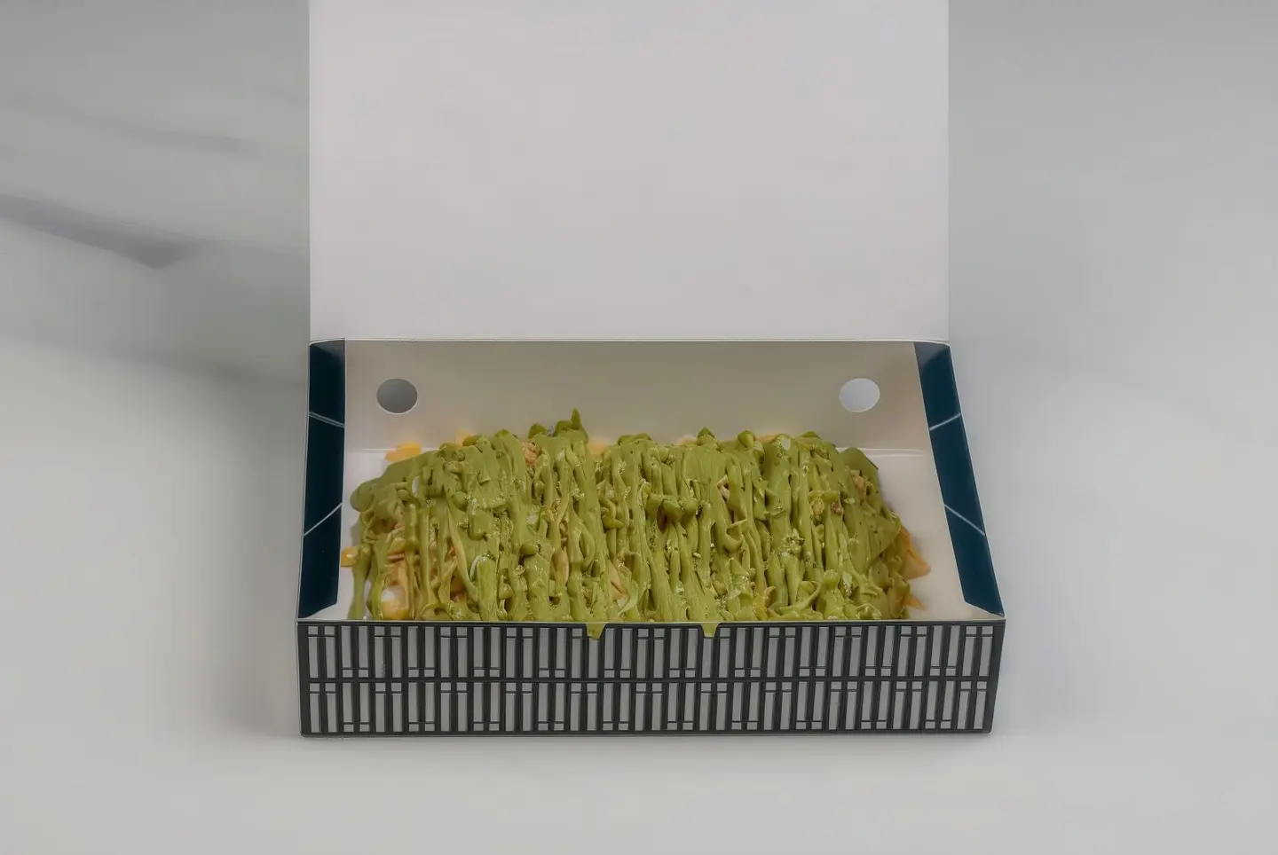 Fettuccine Pistachio Crepe