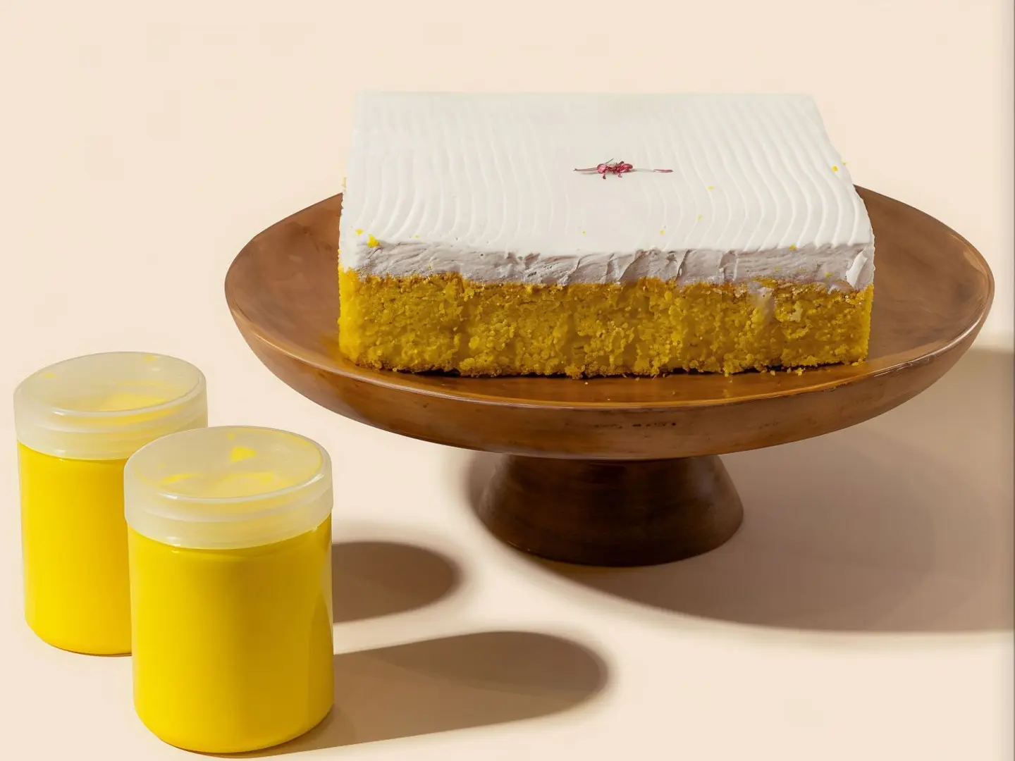 Large Saffron Cake