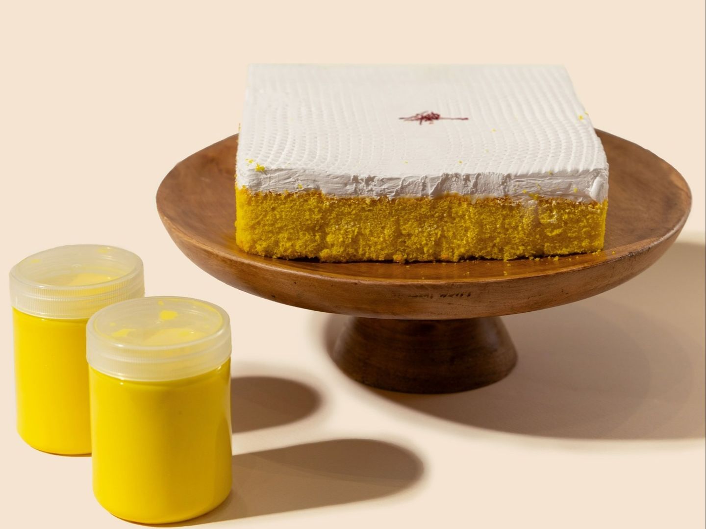 Large Saffron Cake