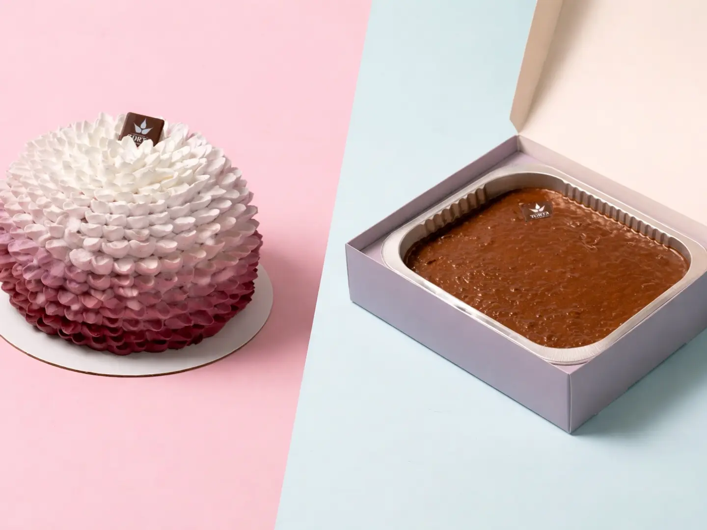 بلوبيري بيستاشيو كيك مع دبل كرانشي