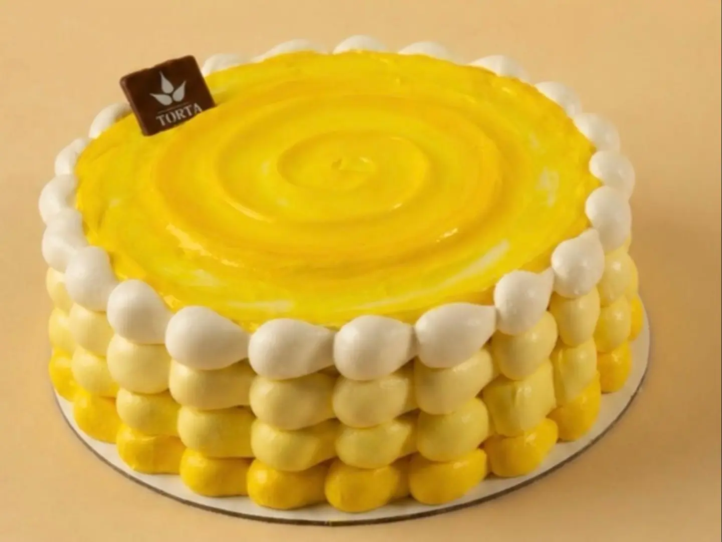 Lemon Cake Round