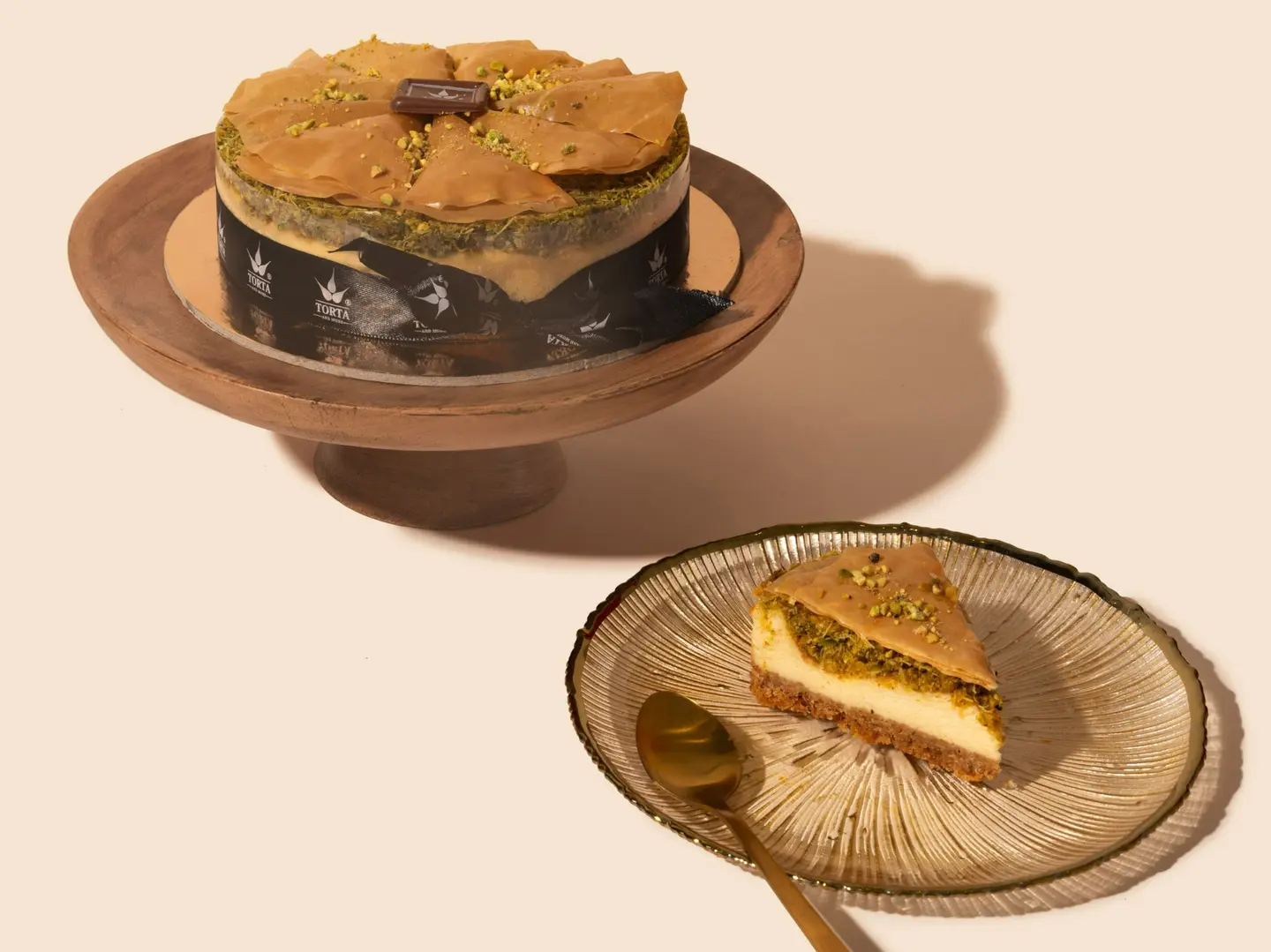 تشيزكيك بقلاوة