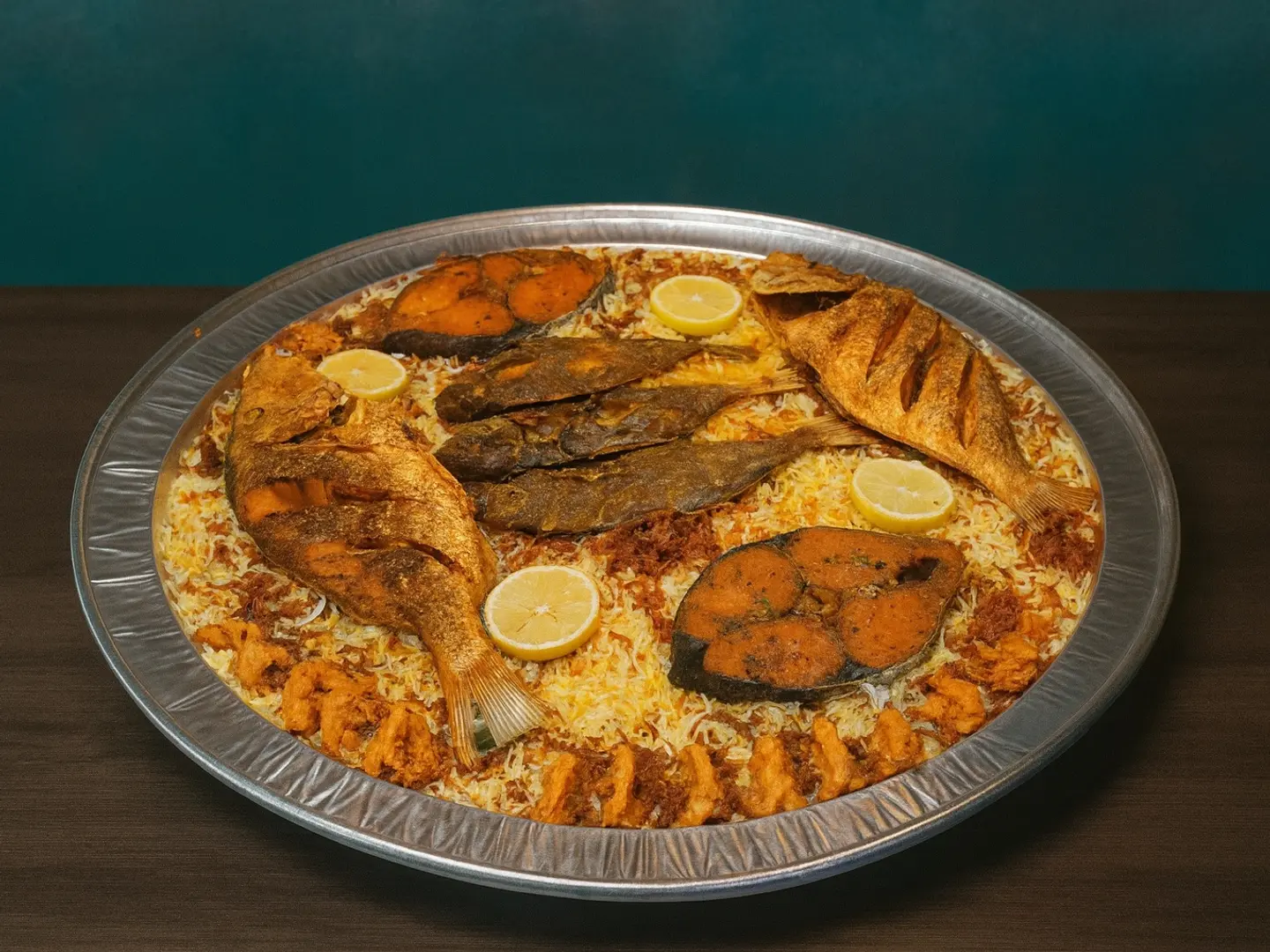 وجبة السمك (5-6 أشخاص)