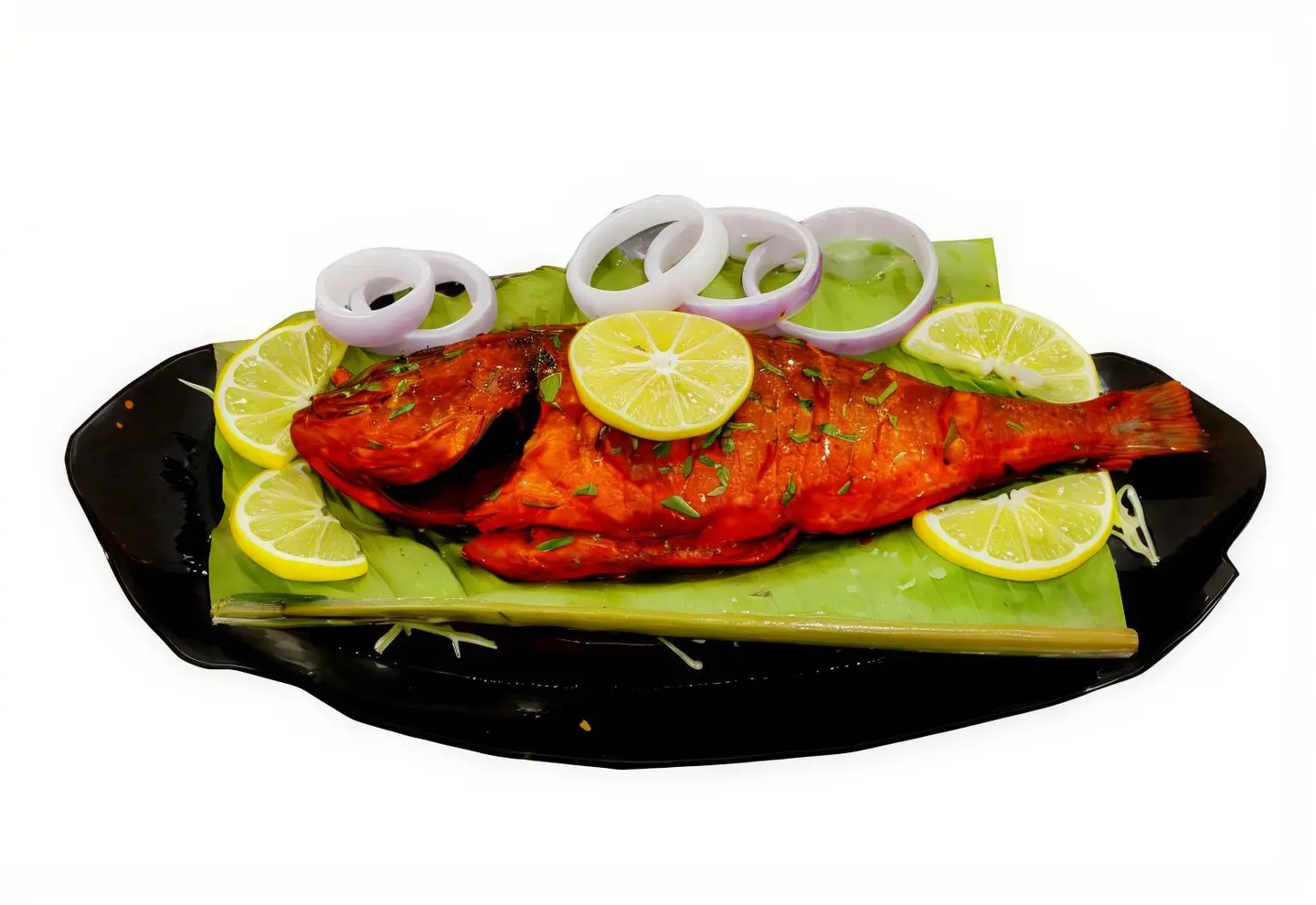 Fish In Banana Leaf