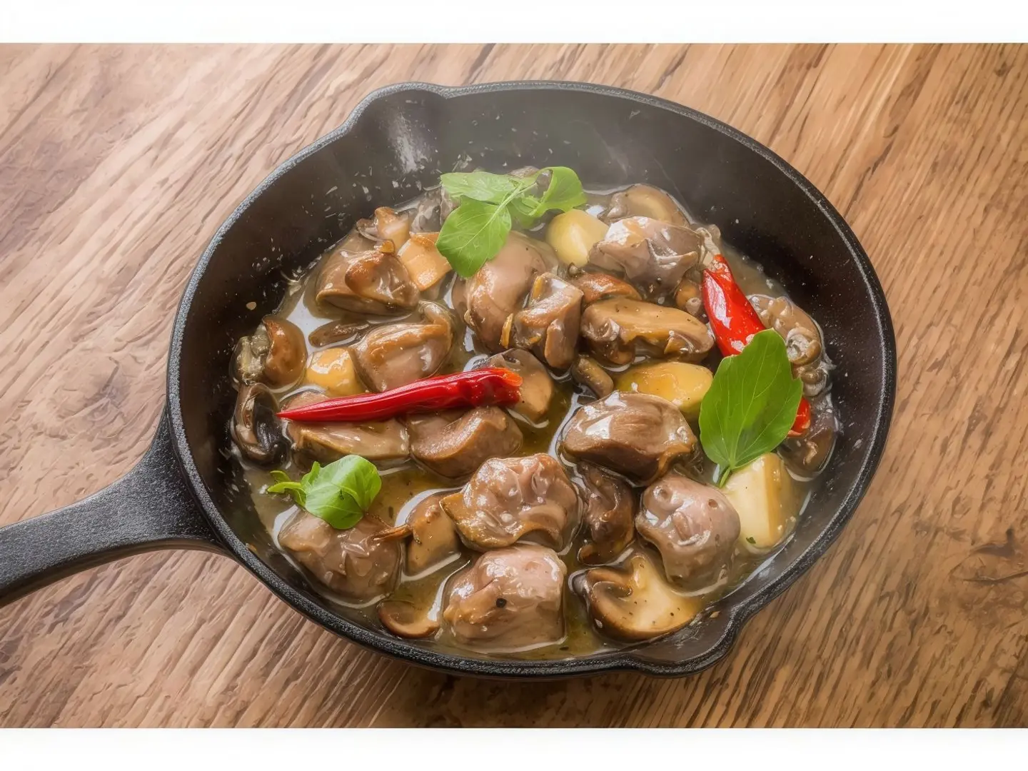 Mutton With Mushroom