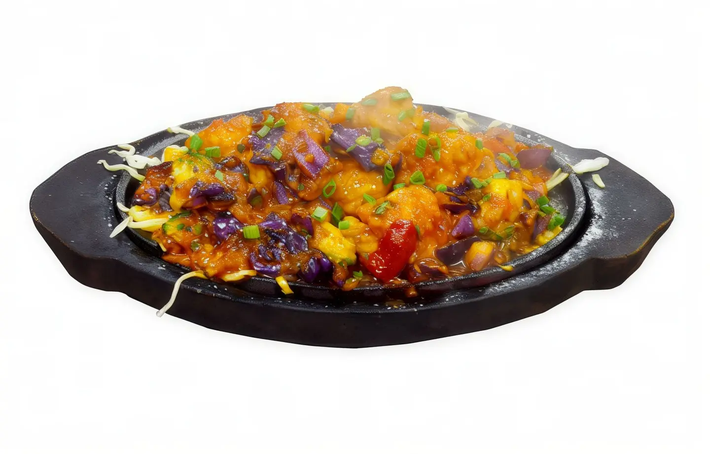 دجاج ترياكي فخار