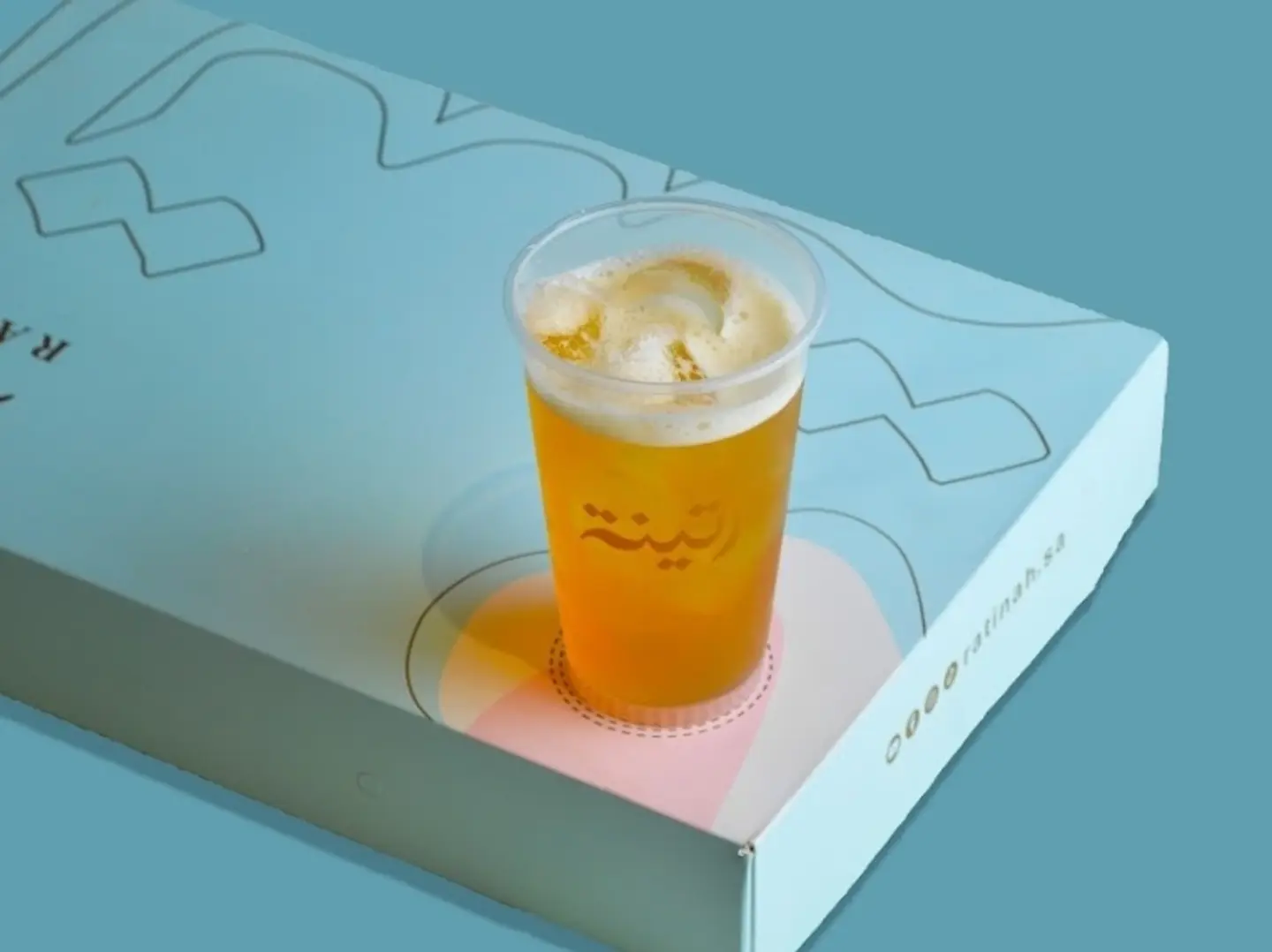 Passion Fruit Ice Tea