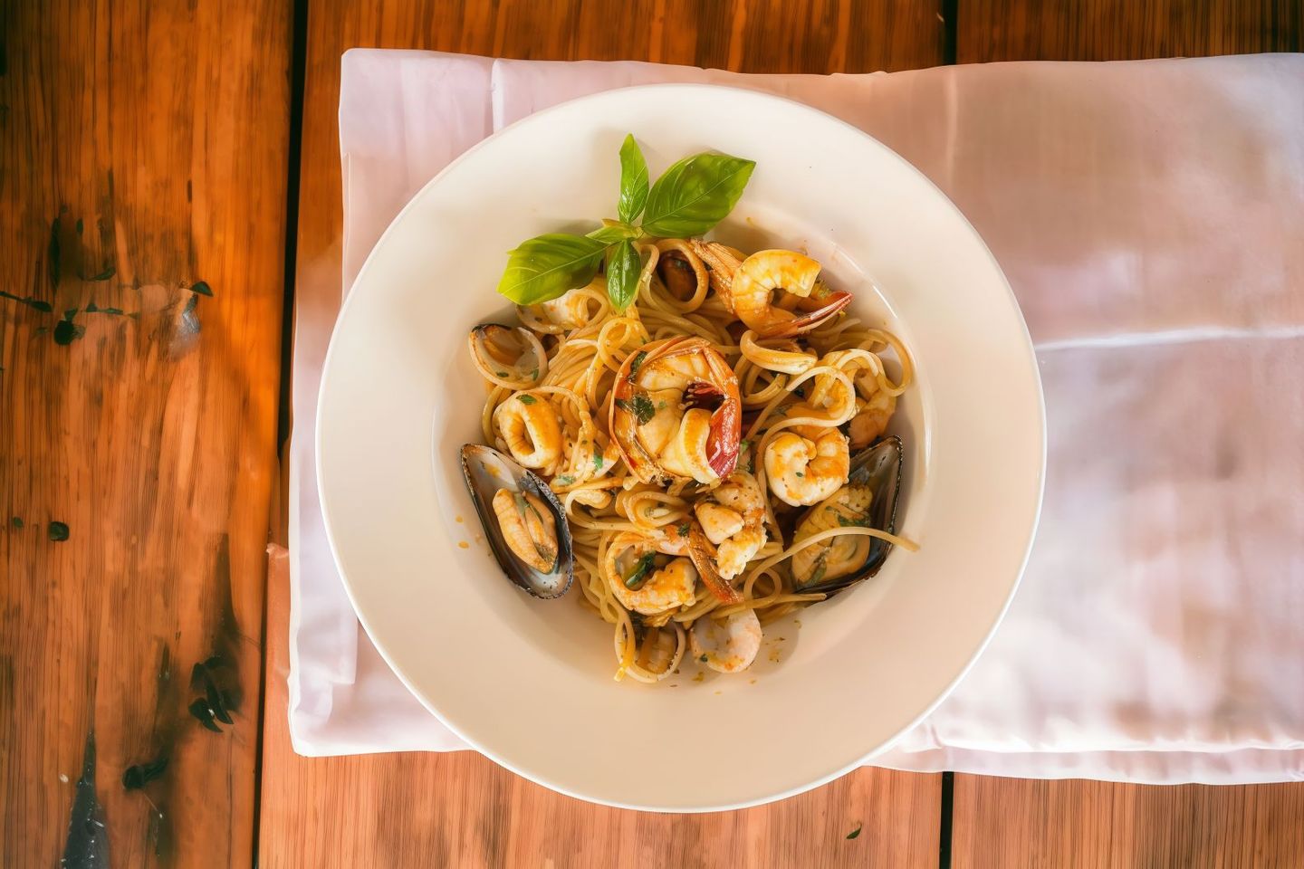Seafood Pasta Tomato