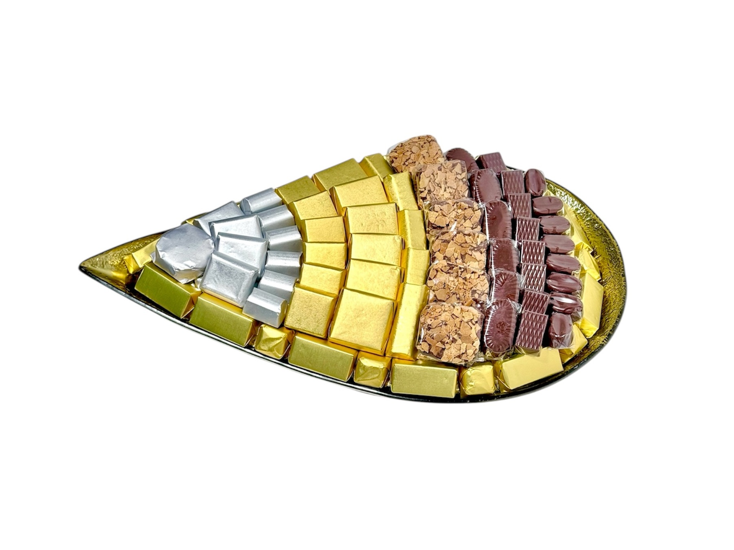 Eyedrop Glass Tray With Assorted Chocolate