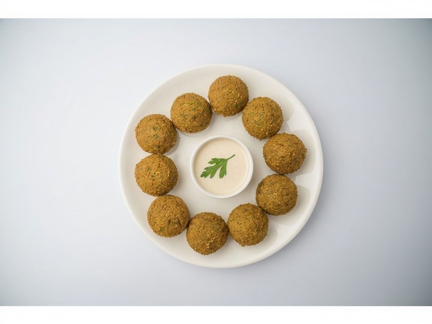 Falafel   Regular Tahini Sauce (10pieces)