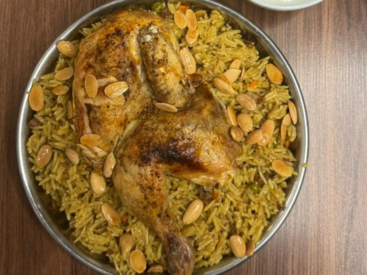 Ouzi With Chickens ( Half Chicken)