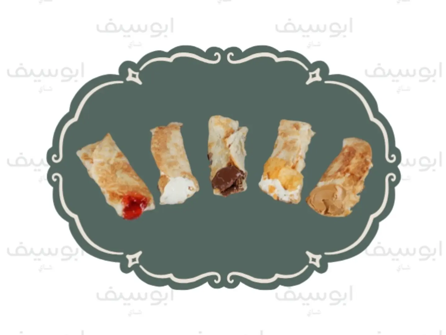 Chapati Strawberry Jam With Peanut Butter