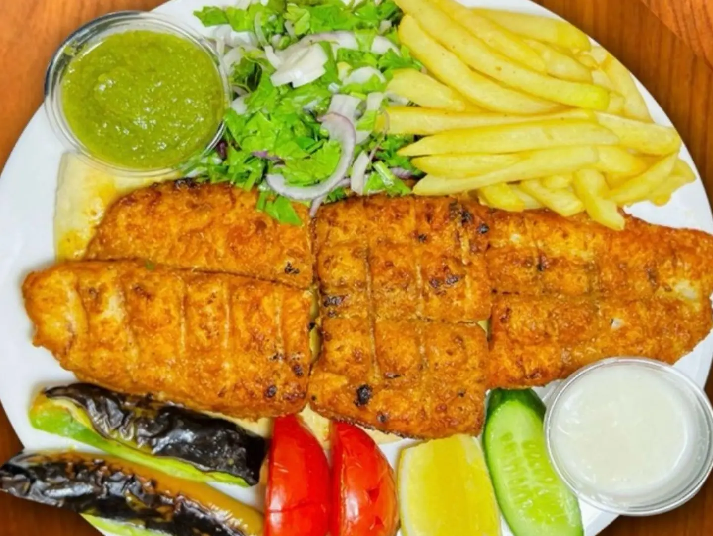 Hamour Fish Grilled