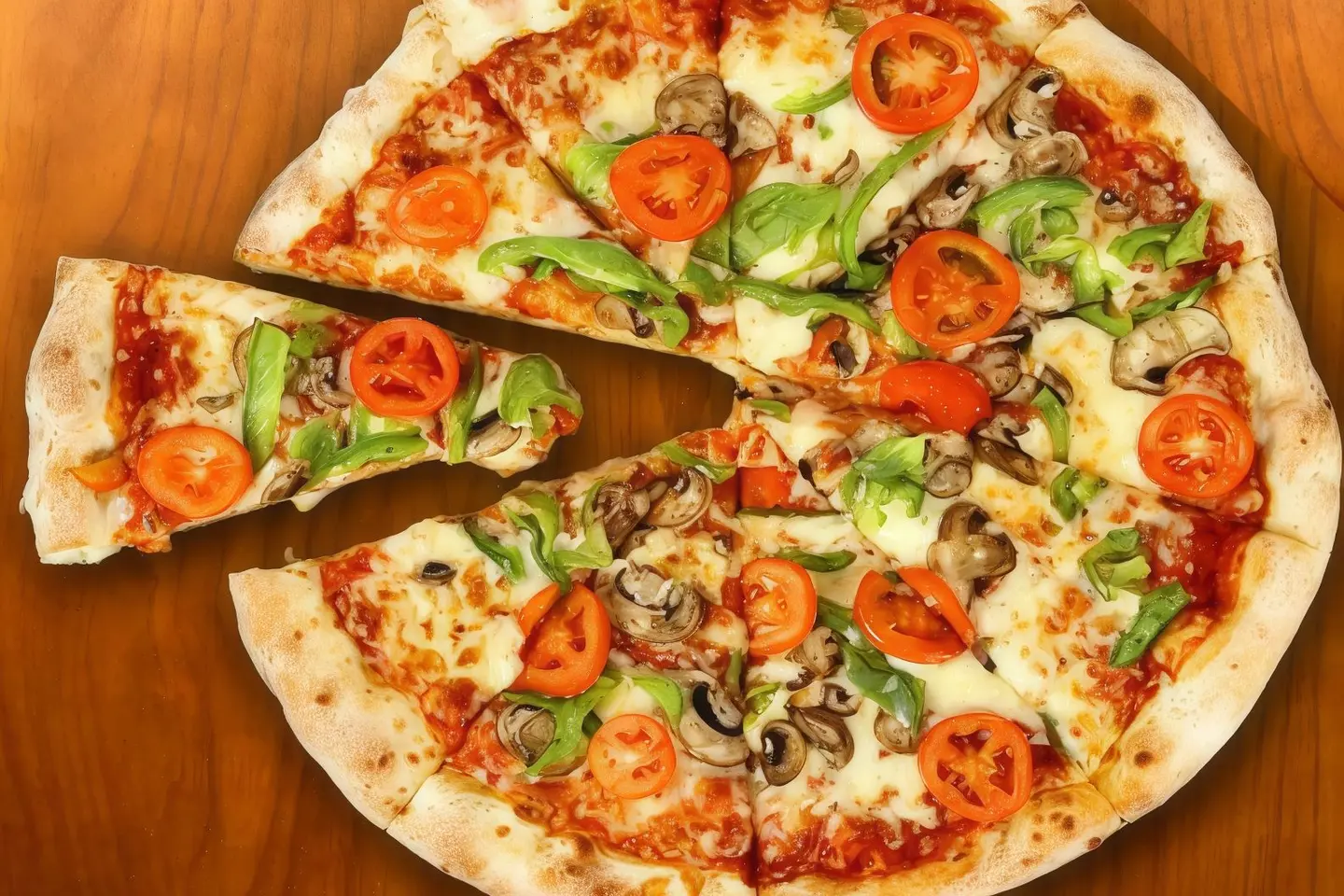 Vegetable Pizza Double