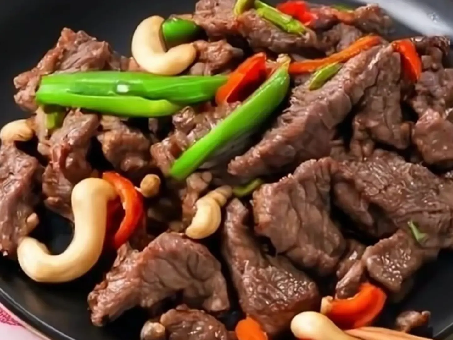 Beef With Cashew Nuts