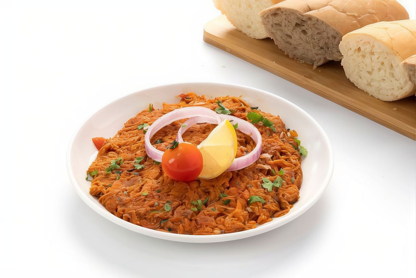طبق تونة مطبوخة