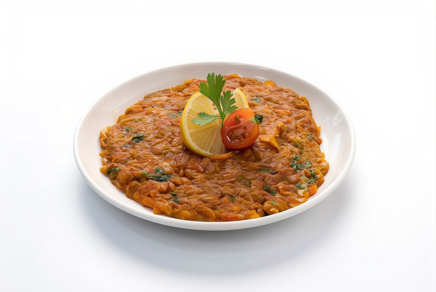 طبق تونة بالبازلاء