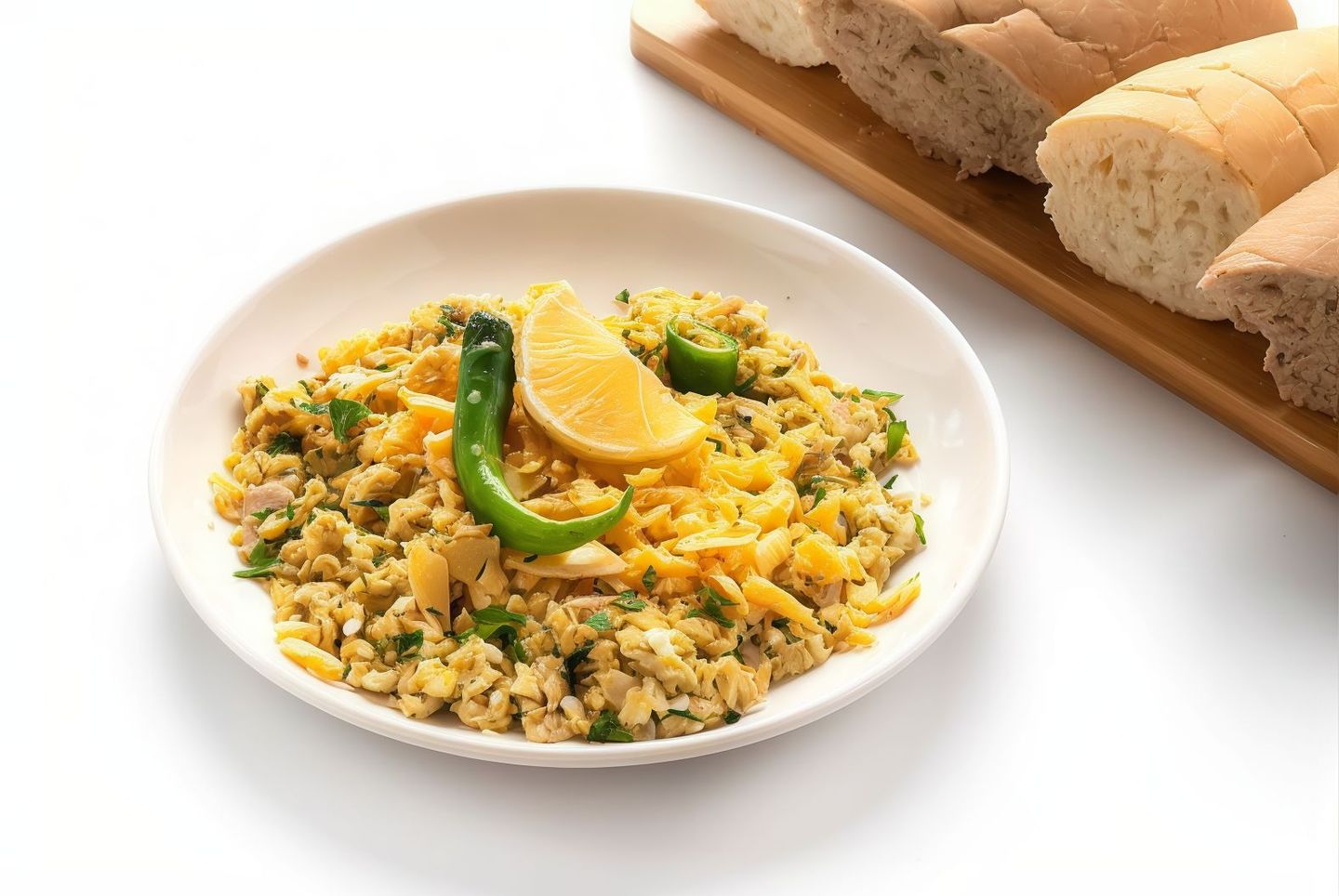 طبق تونة معمول