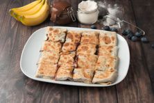 مطبق حلو بالموز و الجبن