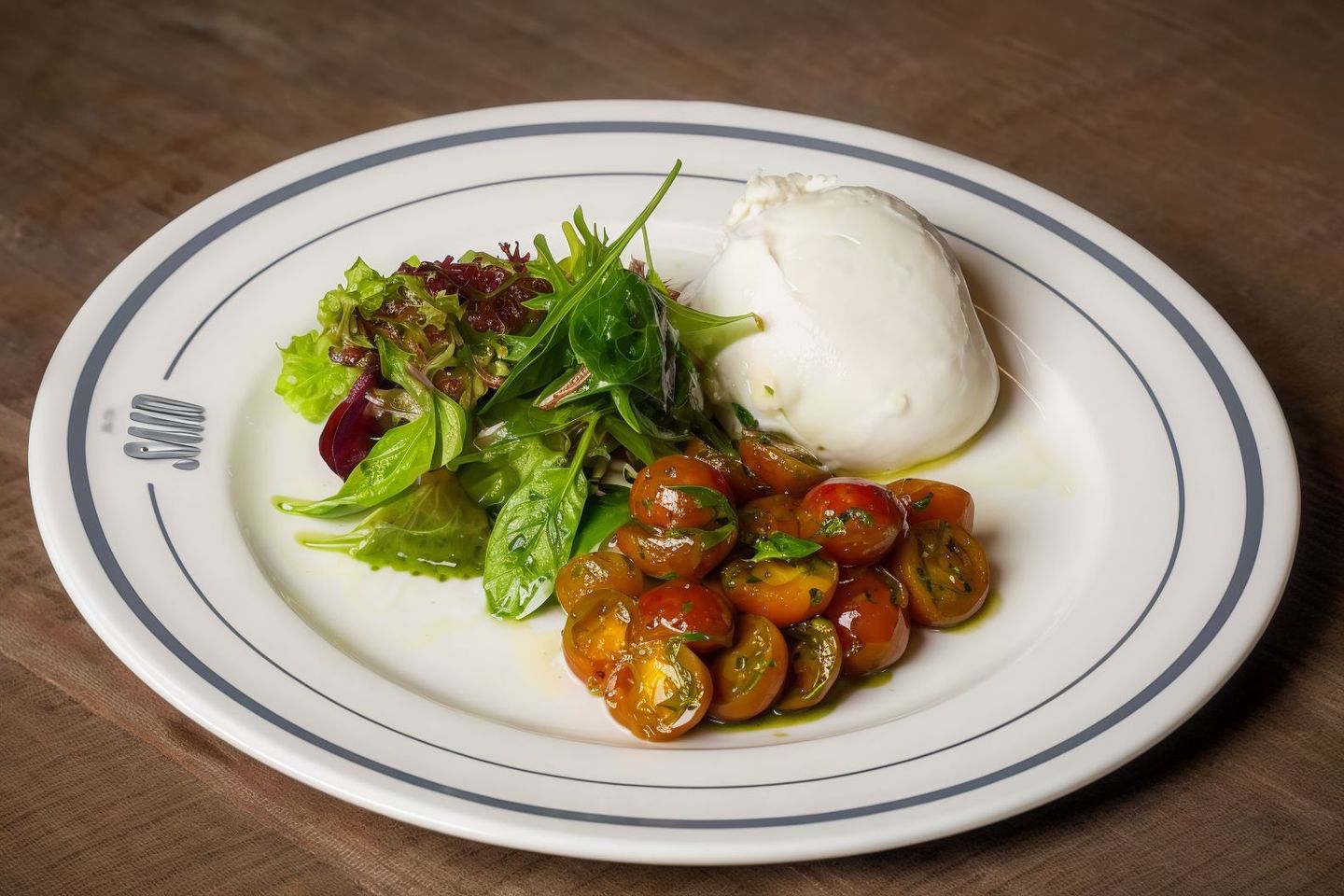 Burrata Con Pomodorini