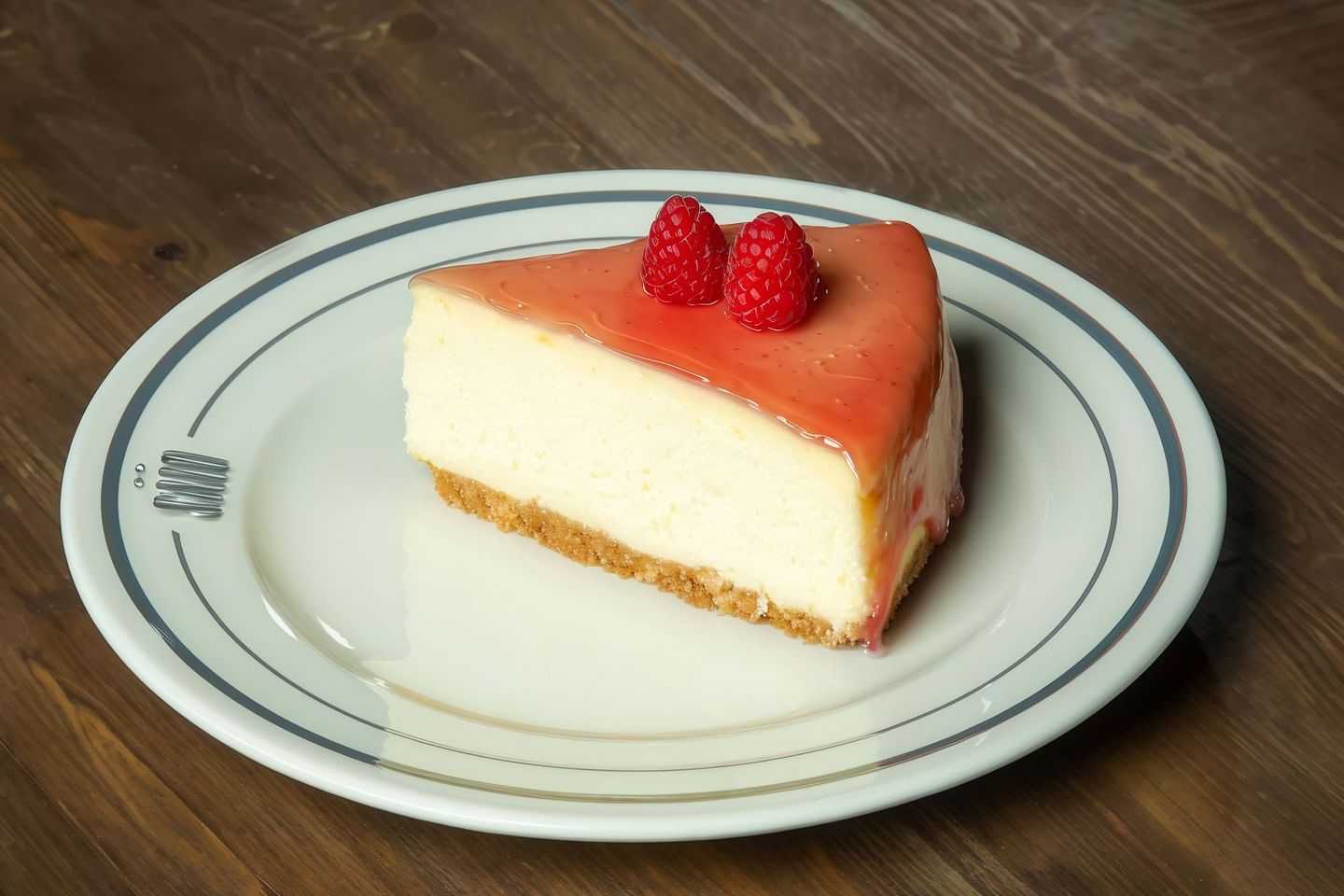 White Choco Raspberry Cheesecake