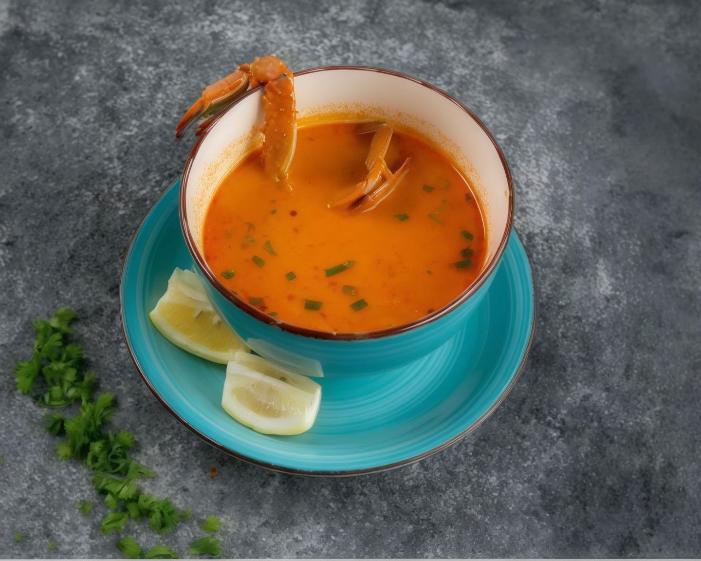 شوربة بحرية حمراء