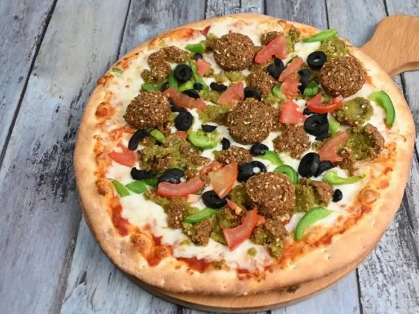 بيتزا رانش دجاج كبير