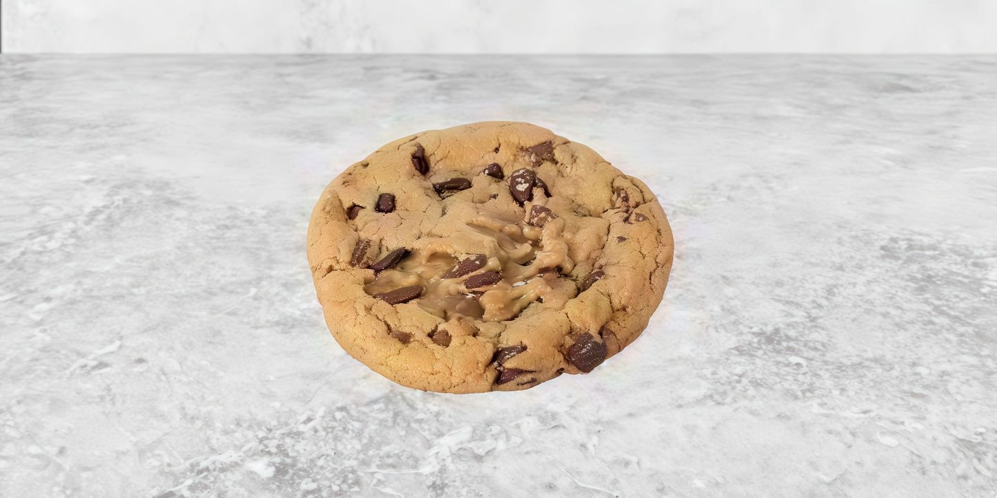 كوكيز شوكلاتة بلونها الداكن