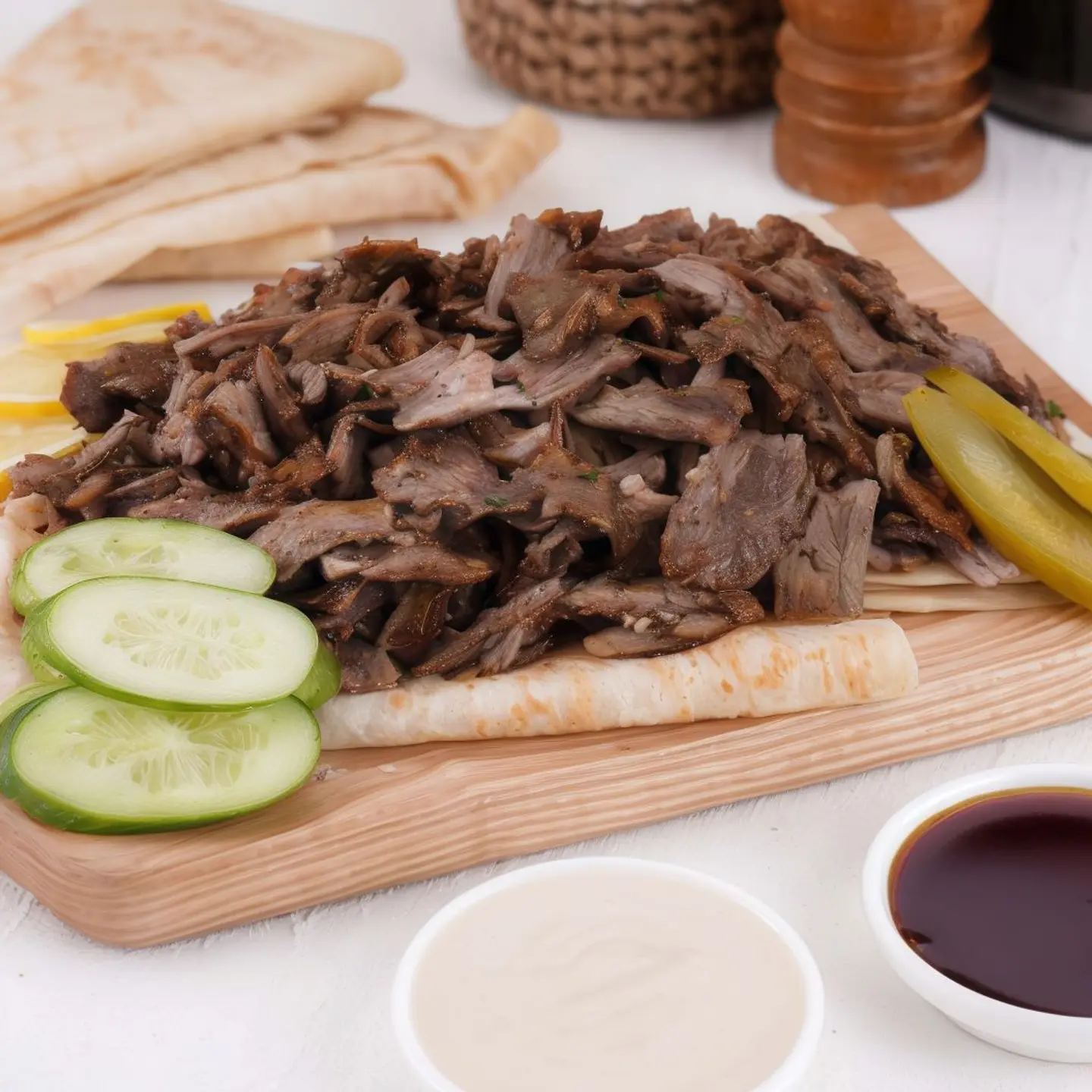 شاورما لحم 1 كيلو