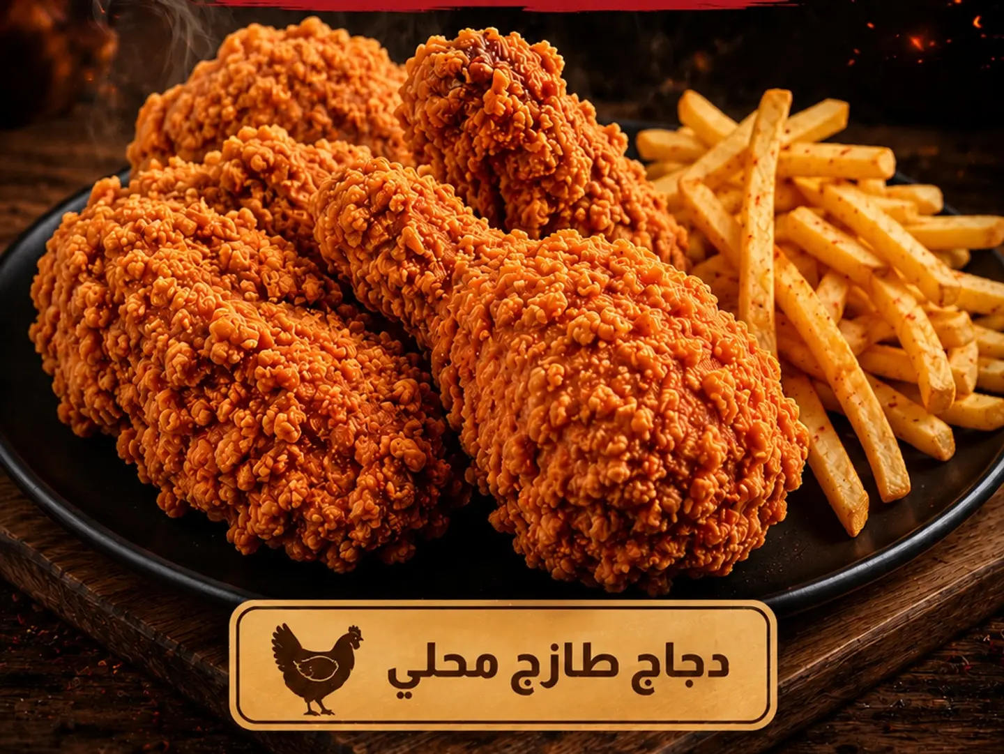 Spicy Chicken Broasted