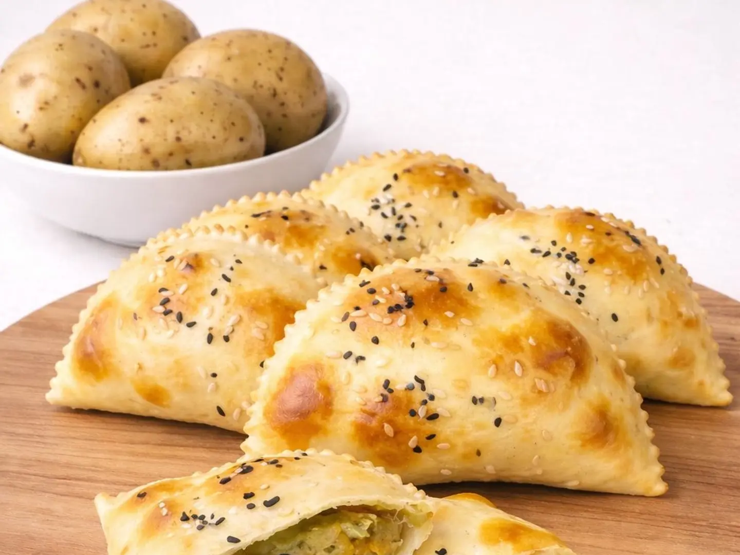 بف بطاطس فرن 8 حبه