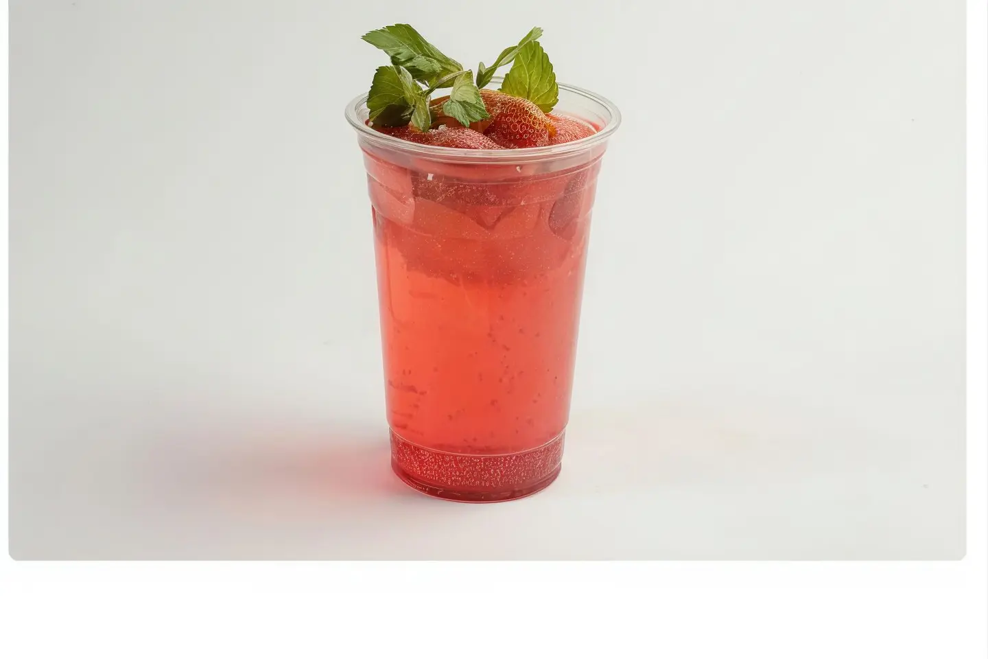 Strawberry Flavored Custard