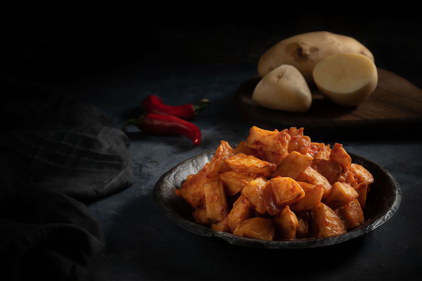 Spicy Potatoes  - Medium