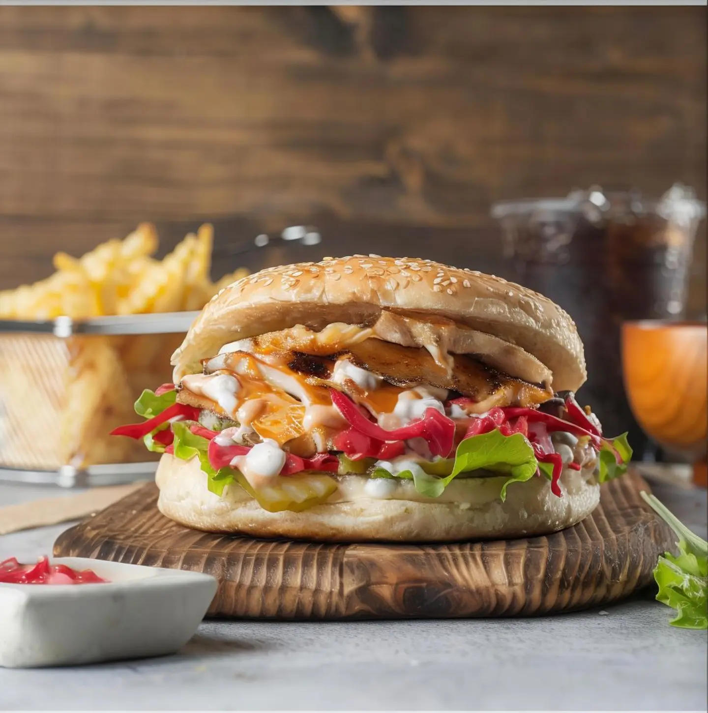 برجر شاورما