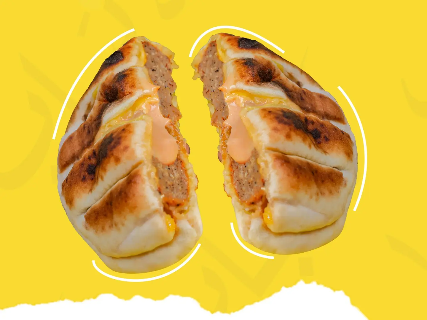 برجر دجاج مشوي