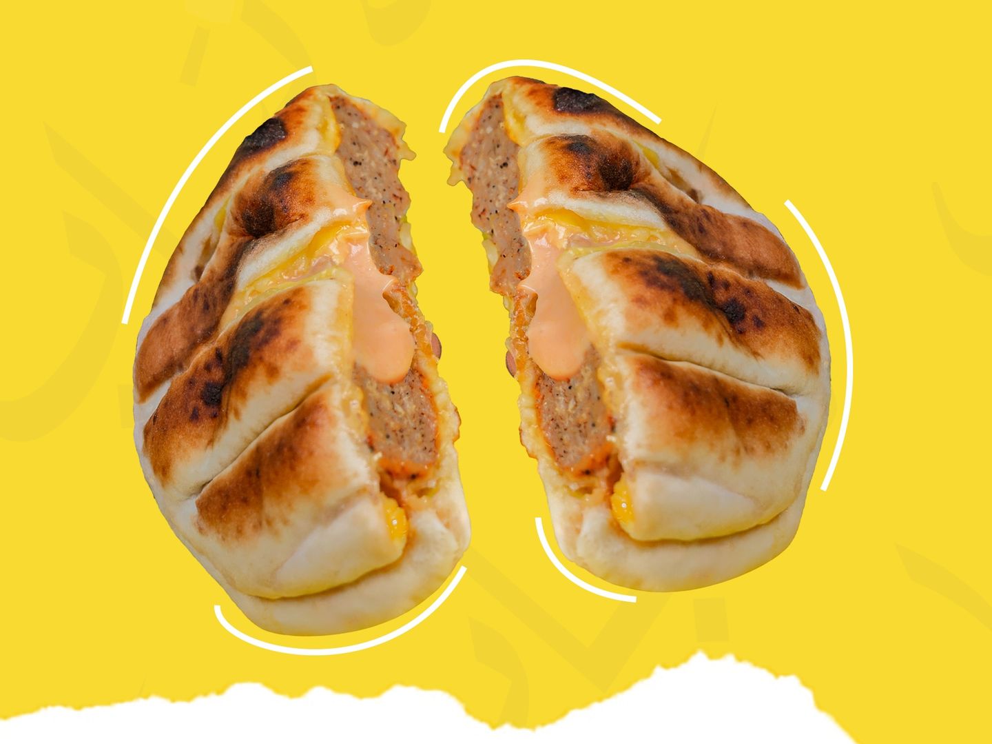 برجر دجاج مشوي