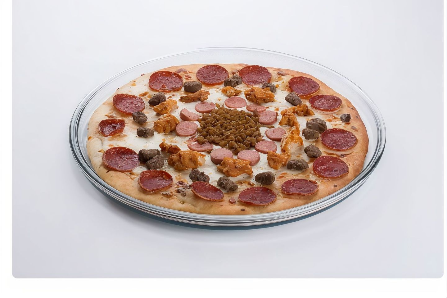 Meat Mix Pizza.