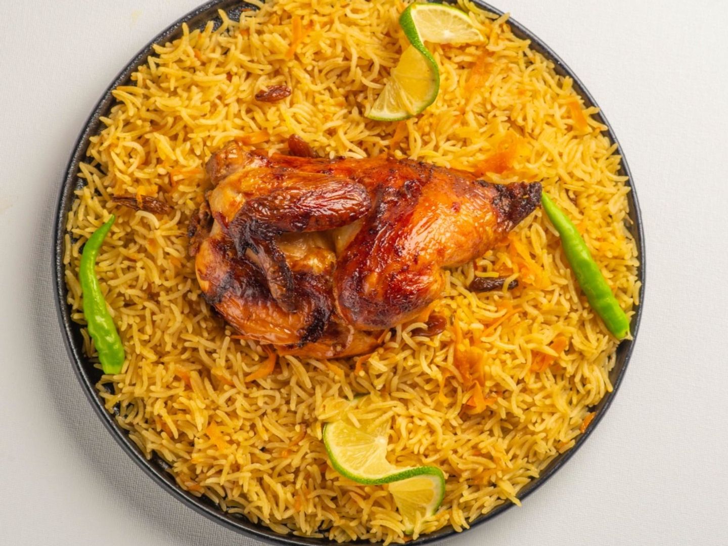 نصف دجاج شواية سادة