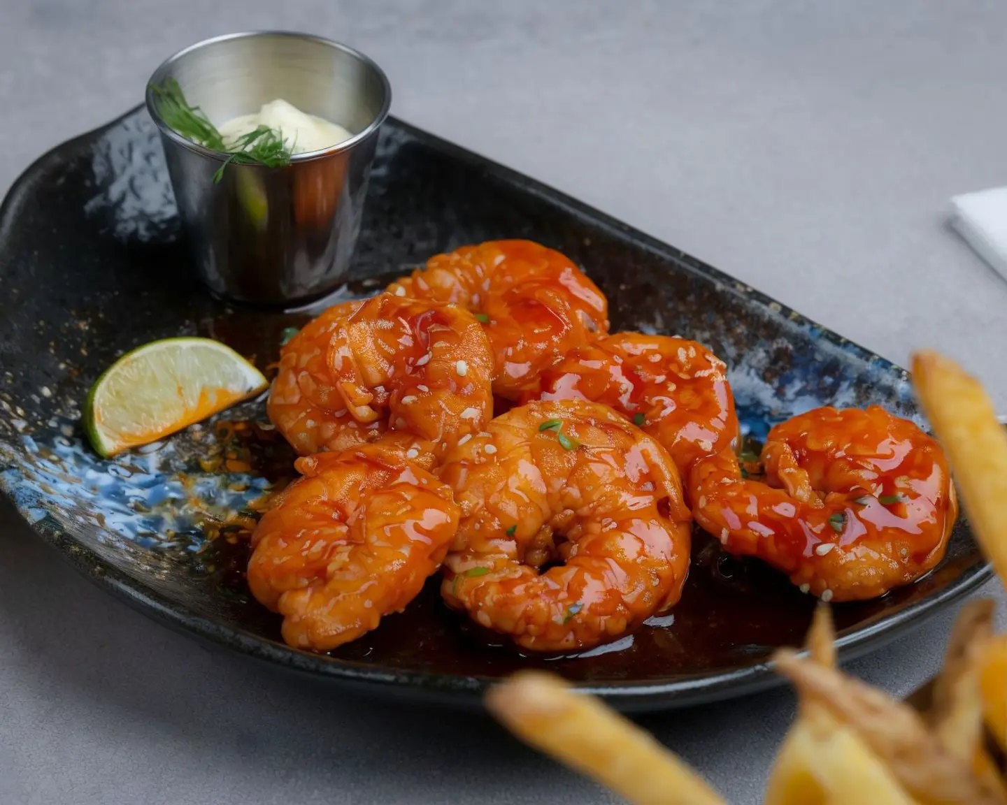 Shrimp Maple Sriracha