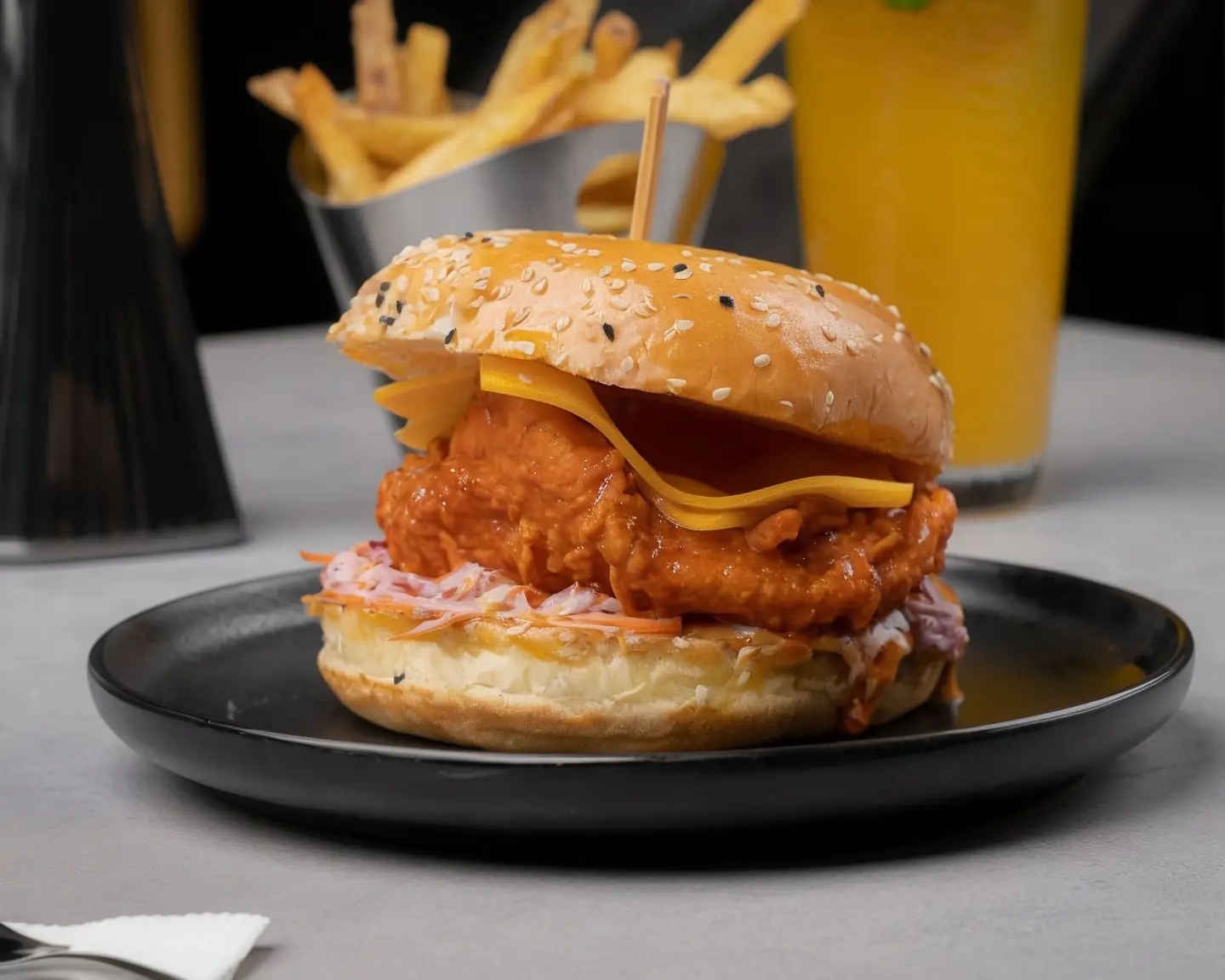 Buffalo Chicken Burger