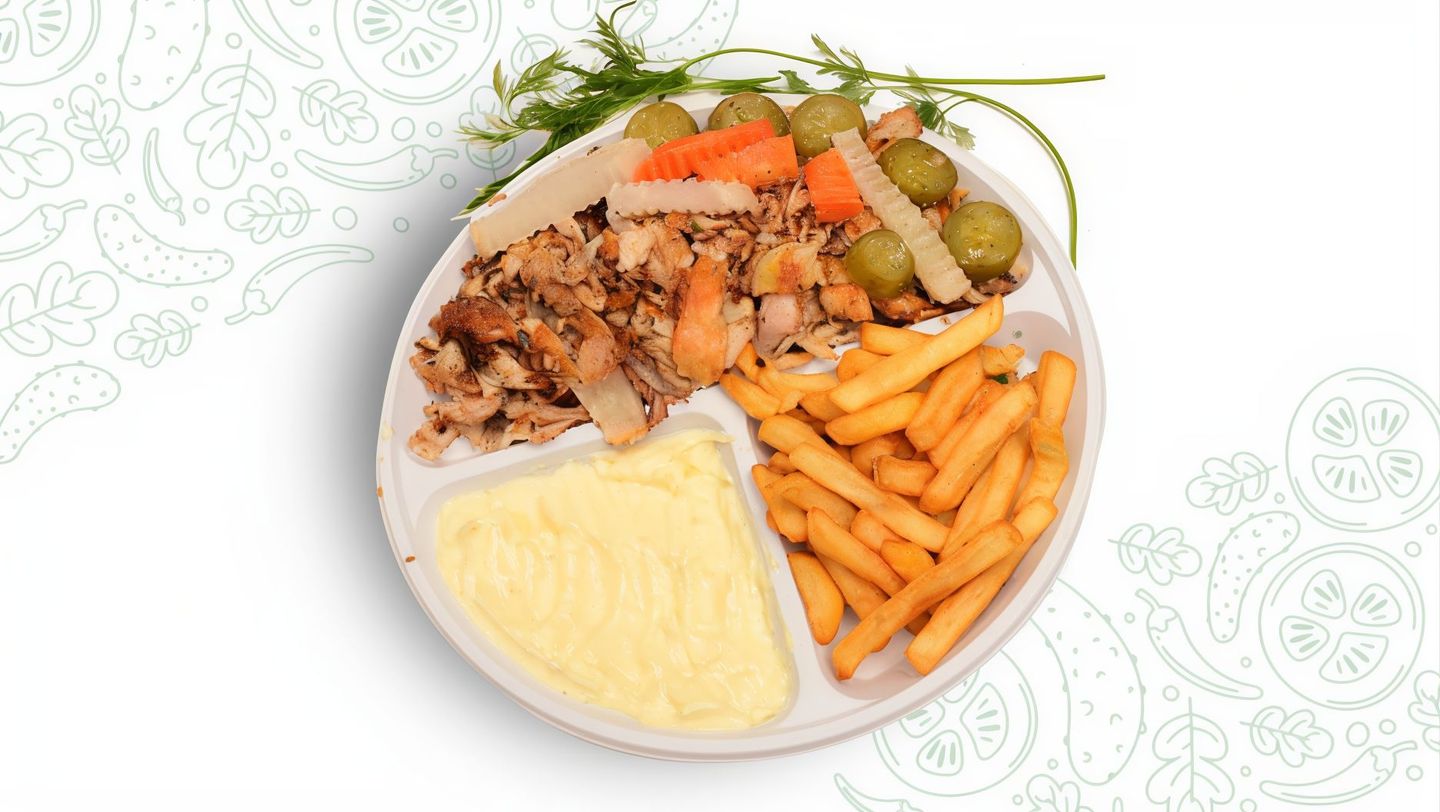 Medium Shawarma Dish