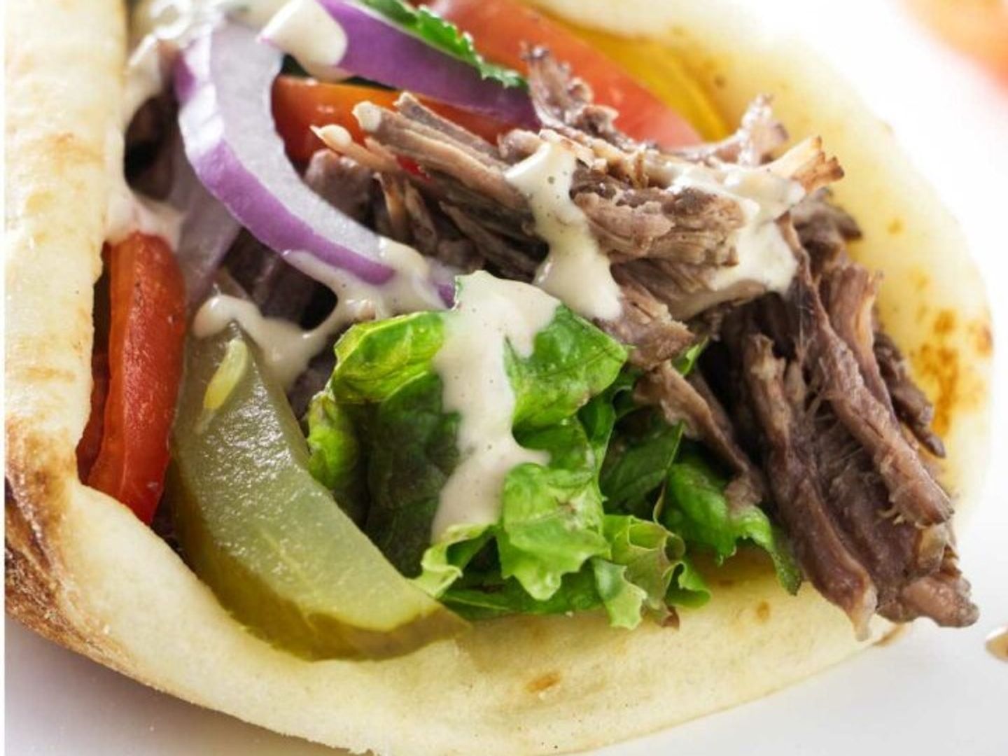 شوارما صغير لحم